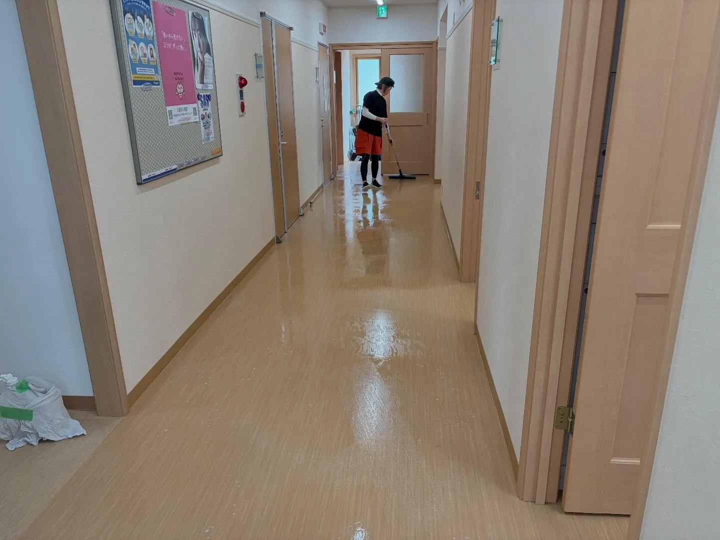 今日は水戸市にある病院で清掃のお仕事をしてきました🏥✨。